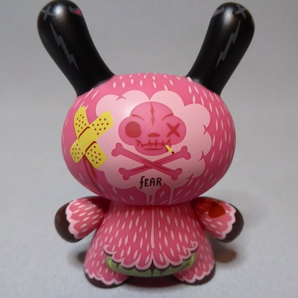 2009 3” KIDROBOT ENDANGERED DUNNY FEAR KRONK DESIGNER ART URBAN VINYL FIGURE - Picture 6 of 10